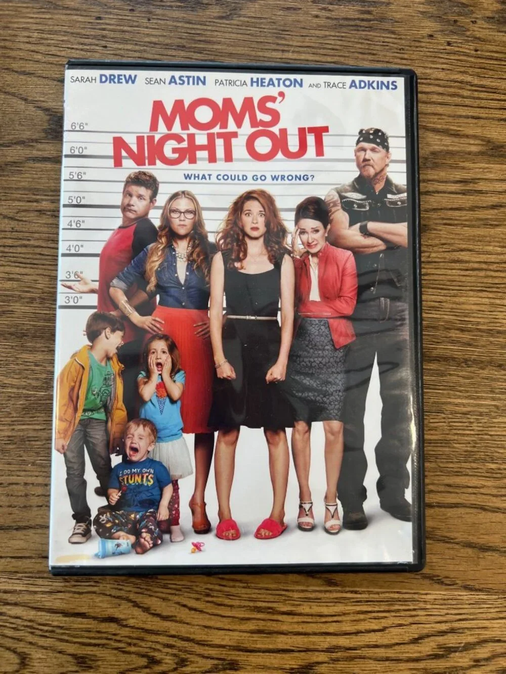 Moms Night Out 2014 Movie DVD Comedy Sarah Drew Sean Astin Pre-Owned
